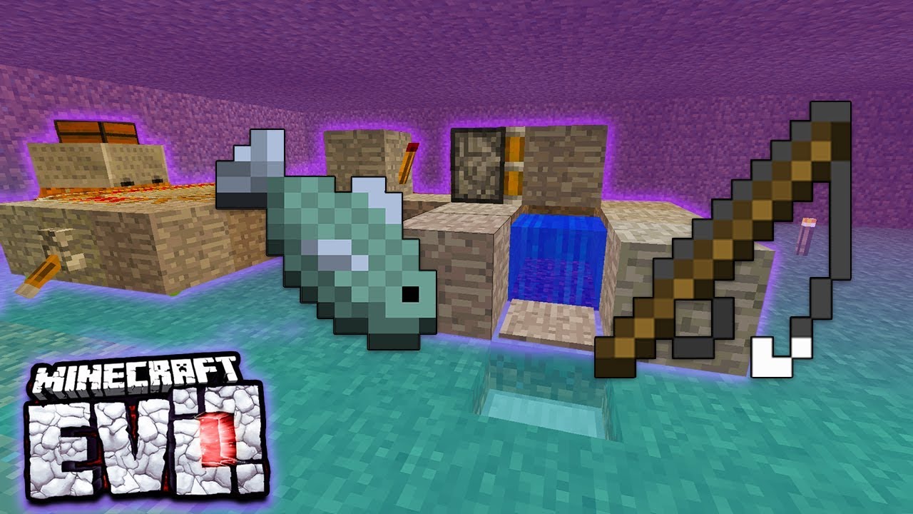 HOW TO MAKE AN AFK FISH FARM IN Beta 1.8.1 - Minecraft ...