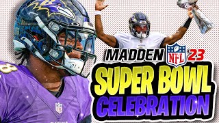 Madden NFL 23 Superbowl! Ravens vs Rams