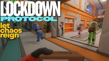 LIVE! 9 PLAYER LOCKDOWN Protocol Lobby! First-Person Social Deduction