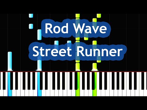 Rod Wave – Street Runner Piano Tutorial