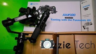 Feiyutech Ak4500 Testing with the Panasonic G9