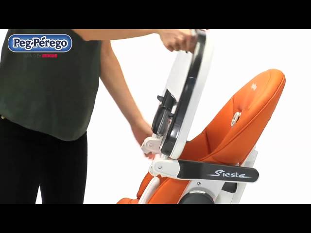 Comment utiliser la chaise haute Peg Perego Siesta - Lilo Bébé 