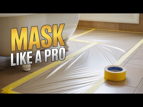 Avoid a Mess! Perfect Floor Masking for DIY Tub Refinishing