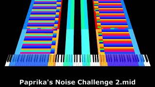 [{Noise Midi}] Paprika's Noise Challenges: Noise Challenges 1, 2, 3, and 4