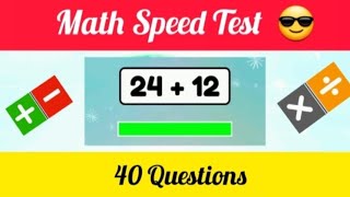 Math Speed test | Human calculator test| Math Olympiad #math #mathspeedtest #viral #shorts #mathgame