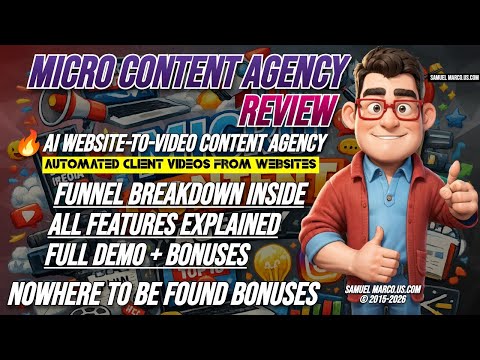 Micro Content Agency Review Video Thumbnail