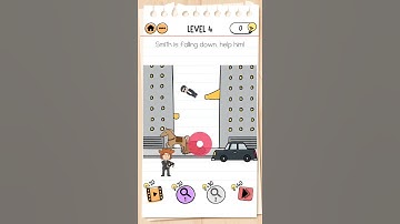 Smith and Joe - Part 2 Level 4 Smith is falling down, help him, Brain Test 2