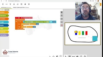 Open Roberta Lab EV3 Distance