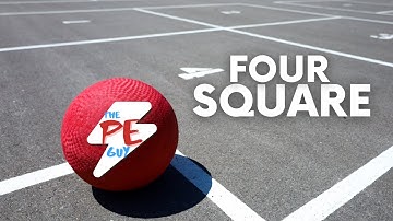How to play 4 square | original | The PE Guy