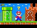 Mario hide and seek challenge but using shapeshift to cheat in super mario bros
