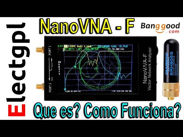 NanoVNA F | Analizador de Antenas | Que es? y Como Funciona? | Sponsor Banggood