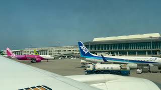 ALL NIPPON AIRWAYS(NH468)沖縄/那覇空港(OKA)14:10→東京国際空港/羽田(HND)16:35「機材：B787-8」【エコノミークラス 座席番号：19A】