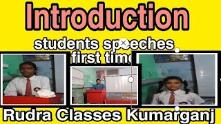 English Grammar-Introduction Topic Practice-1 By Student On Podium by Rudra  Classes kumarganj