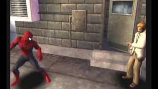 SpiderMan - Web of Shadows PS2 Gameplay