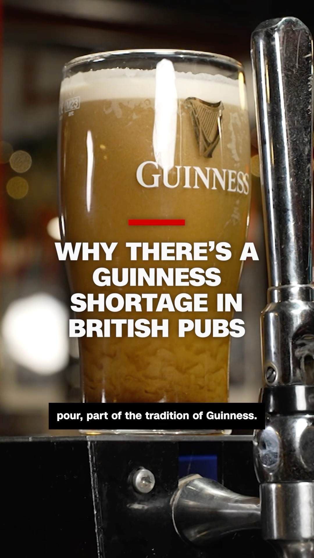 Why there’s a Guinness shortage in British pubs
