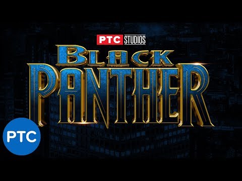 BLACK PANTHER Text Effect in Photoshop - How To Use Layer Styles Like a PRO