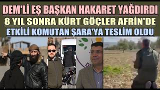 Demli Eş Başkan Hakaret Yağdırdı