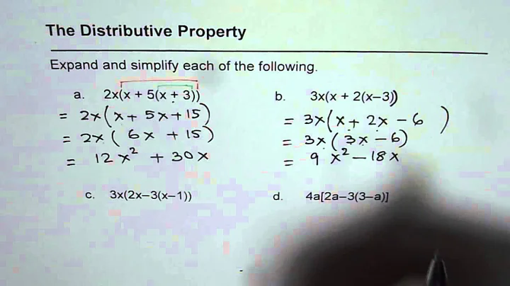 Expand and Simplify Polynomial Expressions with Nested Brackets MCR3U