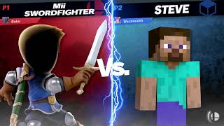 Smash Bros. Ultimate - Steve Gameplay - No Commentary