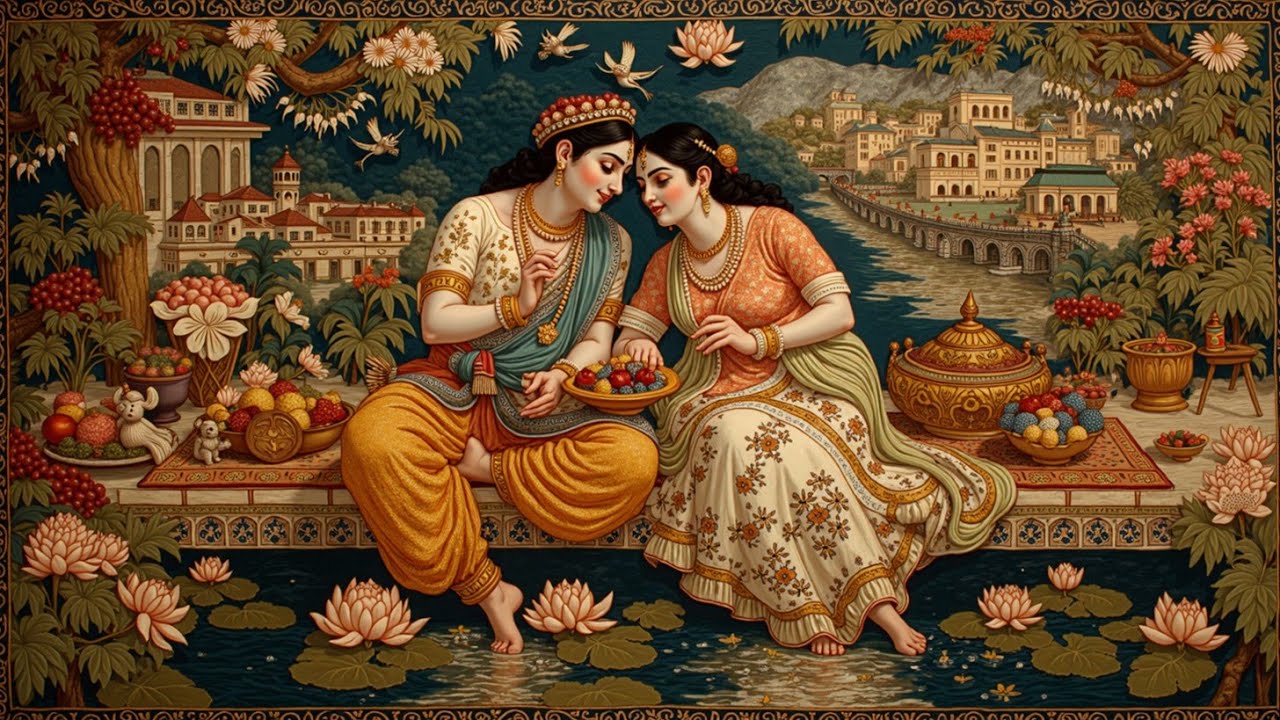 Божественная музыка Кришны для медитации и йоги | Успокаивающие индийские классические мелодии