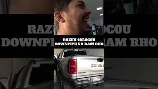 PRIMEIRA RAM RHO COM DOWNPIPE DO BRASIL #razukbackstage #razuk #ramrho #ram