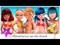 Miraculous Ladybug Luka on the Beach with Marinette | Miraculous Ladybug NEW