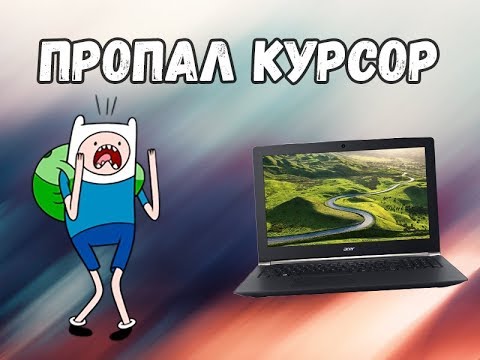 ПОСЛЕ УСТАНОВКИ WINDOWS ИЛИ ПРИ УСТАНОВКЕ ПРОПАЛ КУРСОР НА НОУТБУКЕ ACER РЕШЕНИЕ