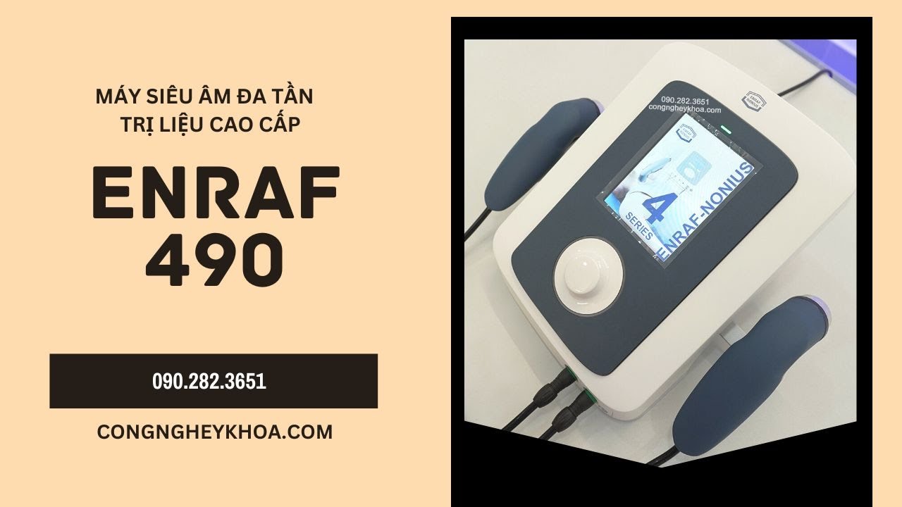 Máy siêu âm trị liệu Enraf 490 | Điều trị đau lưng, co thắt cơ, chấn ...