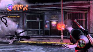 InFamous 2 Evil Karma Mission Flying Cars