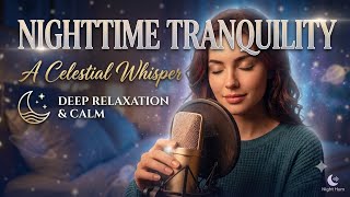 Nighttime tranquility—a celestial and heavenly whisper.#asmr #asmrsounds #asmr 🥰🥰
