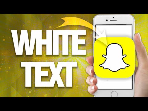 How To Fix And Solve Snapchat White Text