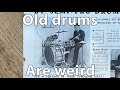 Manky old drum brochures