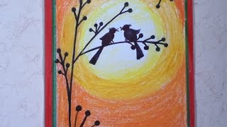 pastel oil drawing easy drawings simple sketches draw children painting paint shading pastels monster steps paintings child many kid landscape