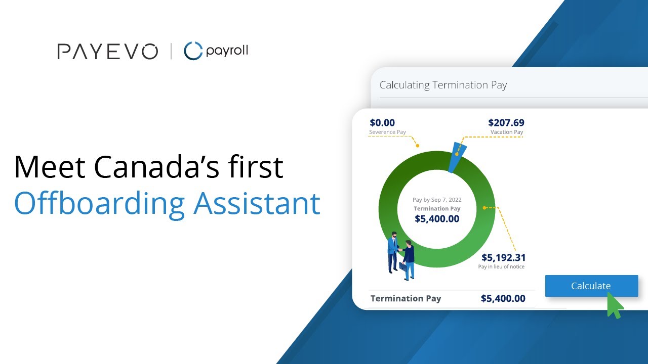 Ontario, B.C. & Alberta Severance Pay Calculator, Termination Pay