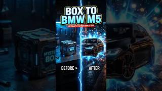 Normal Box Turns Into BMW M5 😱 | AI Transformation