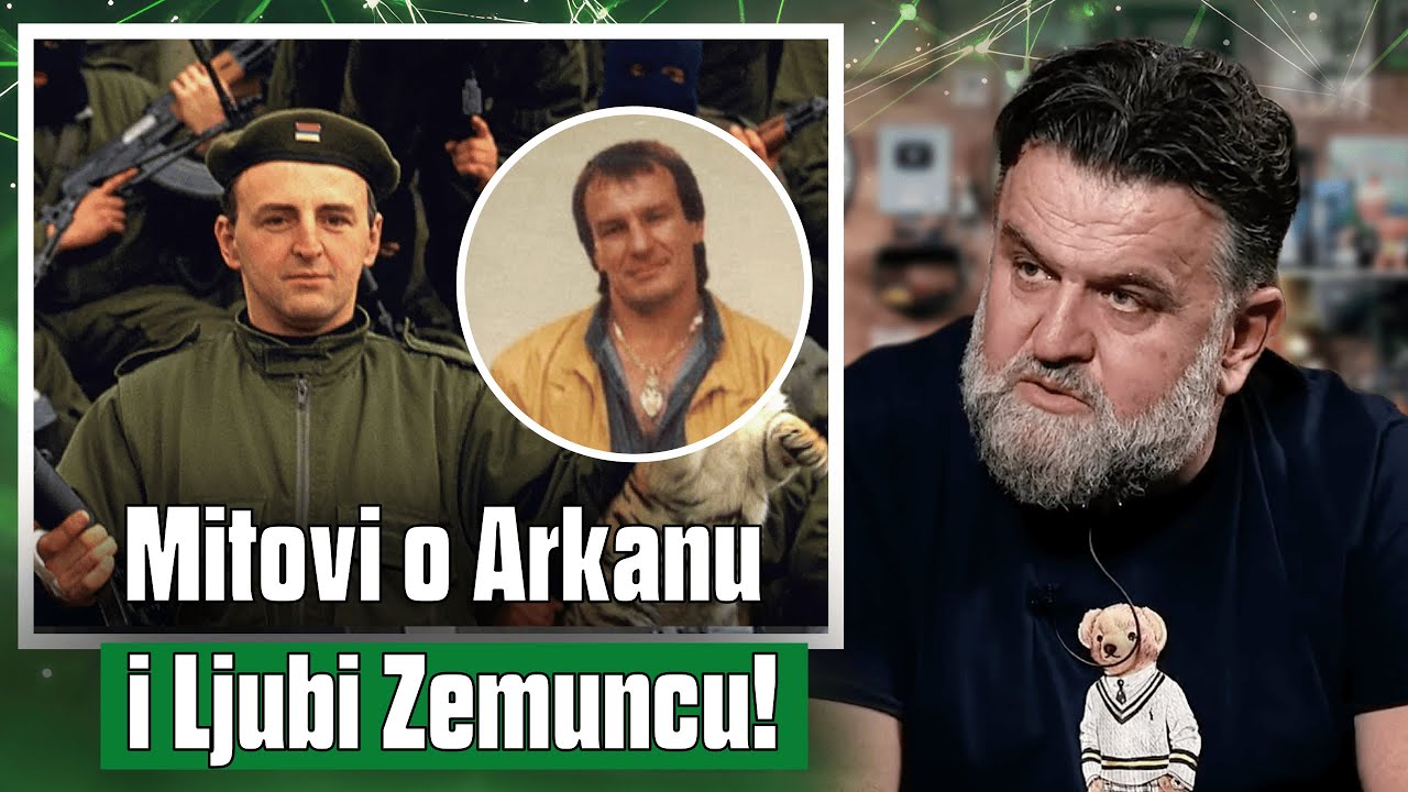 Andrija Jarak o Arkanu, Ljubi Zemuncu i mitovima o kriminalu