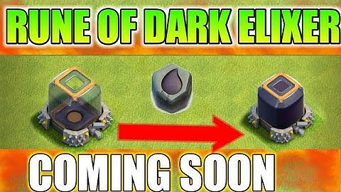 Fill dark storage in 1 sec ||Rune of dark elixers😍coming