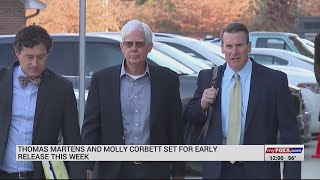 Thomas Martens, Molly Martens Corbett to be released this week