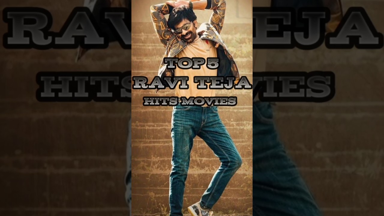 TOP 5 Ravi Teja Hits Movies 🍿🥤 