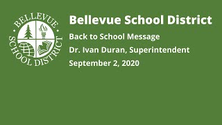 Back to School Message to Families