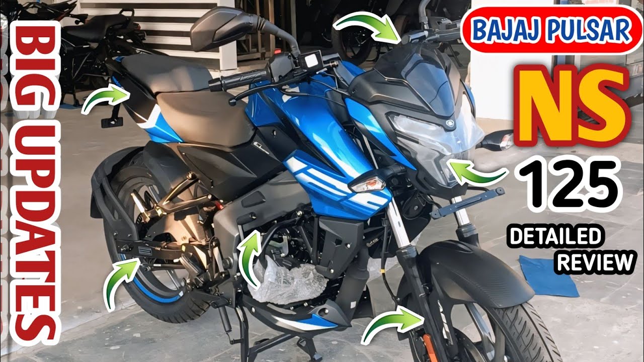 New Bajaj Pulsar NS125 BT ABS New Model Review | On Road Price New Features Changes Mileage 