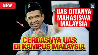 SALUT!!! Cerdasnya UAS jawab Soalan Mahasiswa Kampus UKM Malaysia