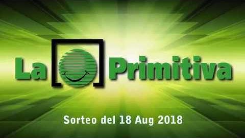 La Primitiva, premio gordo del 18 de agosto del 2018
