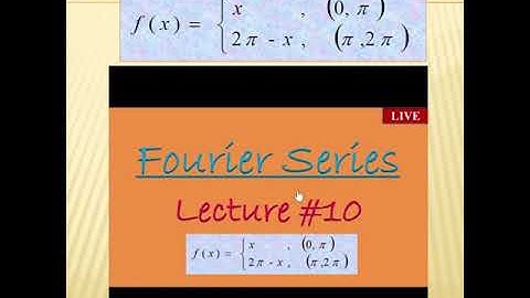 Fourier Series || Engineering Mathematics || Lecture #10 #shorts#ytshorts#youtubeshorts