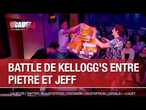 Battle de kellogg's entre Pietre et Jeff - C’Cauet sur NRJ