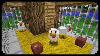 minecraft chicken coop