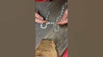 Ontwarren van kettingzaagketting 👍🤔 #shorts #doehetzelf #tips