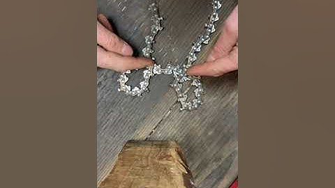 Ontwarren van kettingzaagketting 👍🤔 #shorts #doehetzelf #tips