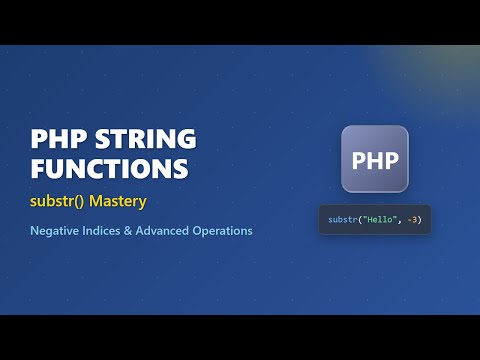 PHP String Manipulation: