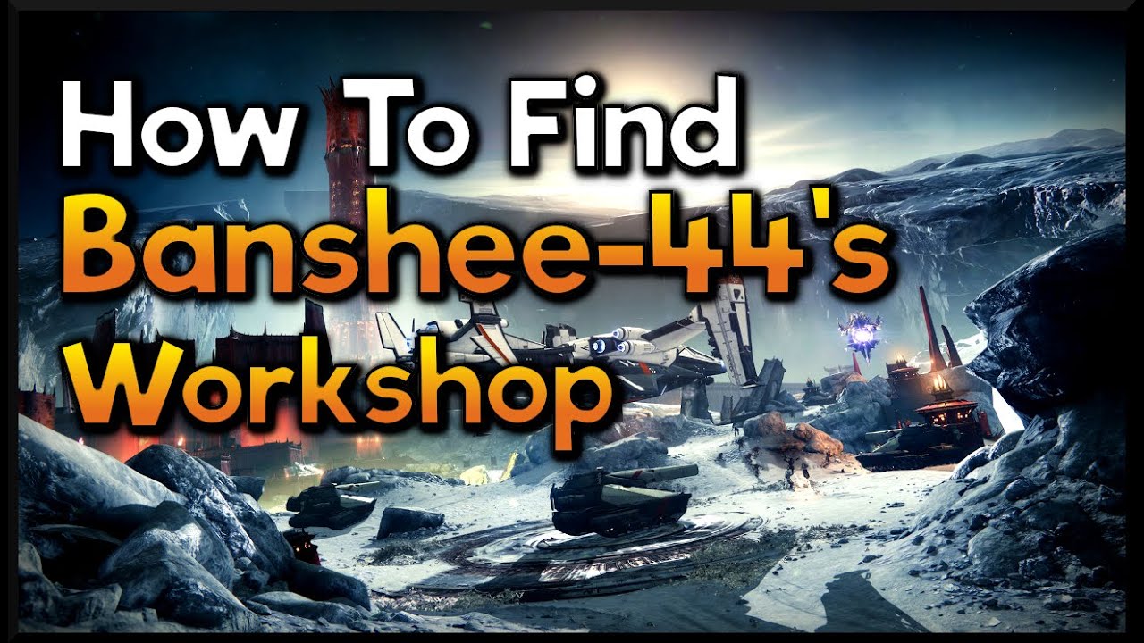 How To Get Into Banshee's Workshop - Destiny 2 (Exotic Bow Quest)